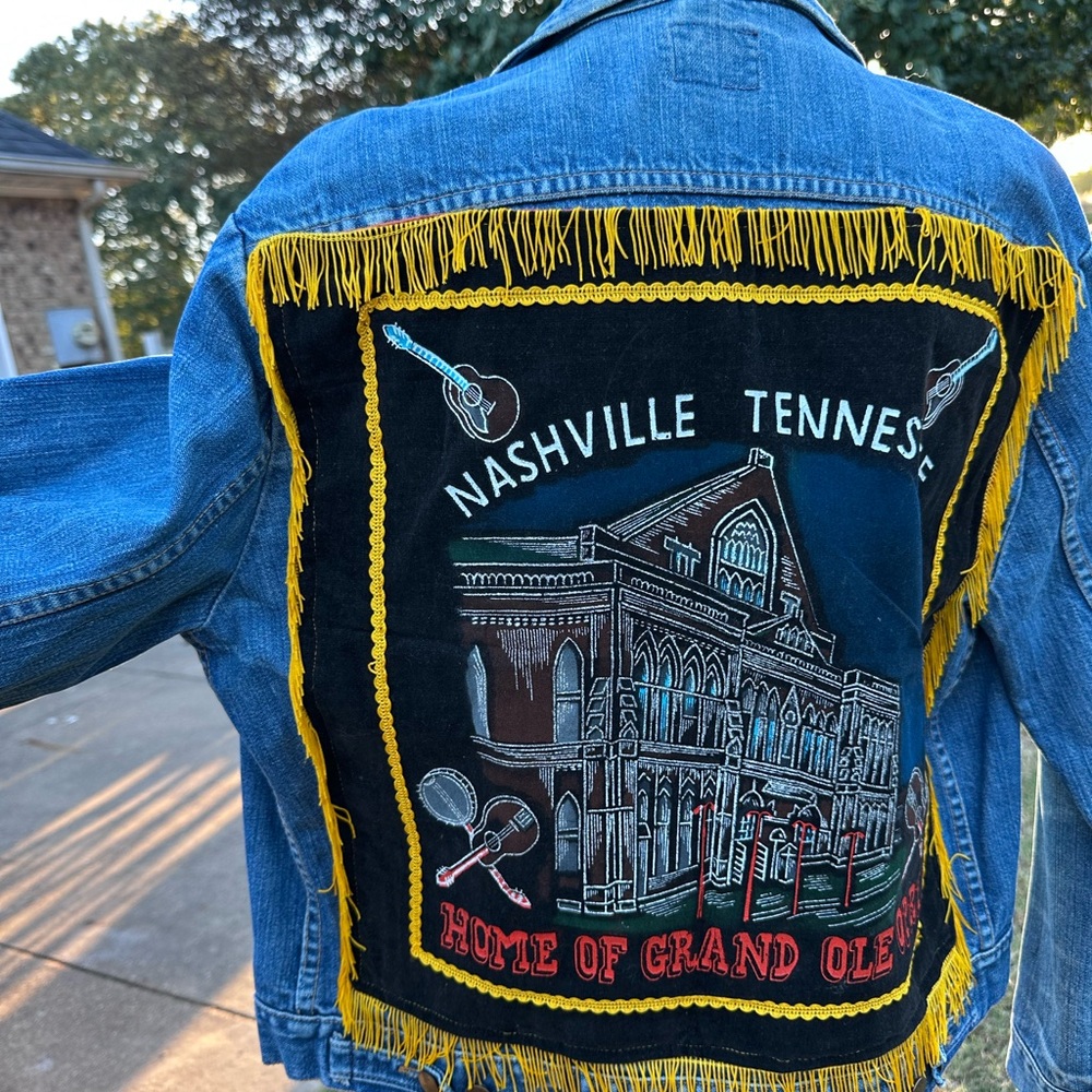 Wrangler Jacket with Nashville Tennessee Embroidery